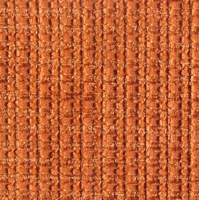 Latimer Alexander Avatar 84 Nutmeg in Avatar Orange Polyester Patterned Chenille   Fabric